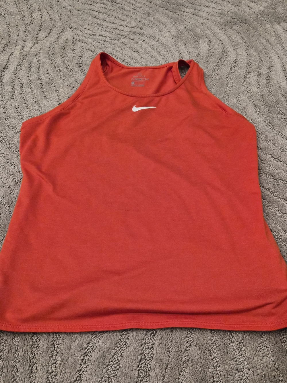 Nike Women’s Coral Red Racerback Tank Top - Size Medium